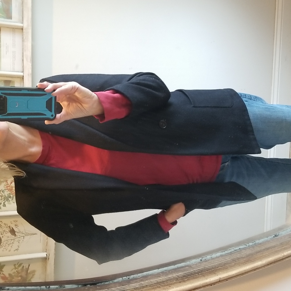 Black wool jacket
